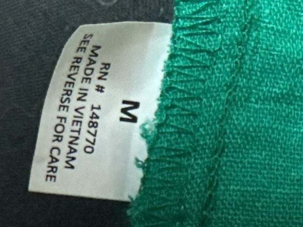 Sienna Sky Green Ruffle Strap Square Neck Tie Back Babydoll Top Medium - Picture 7 of 8